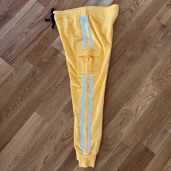 NWT Disney World 50th Anniversary 1st Vault Collection Yellow Joggers - L - Picture 3 of 12